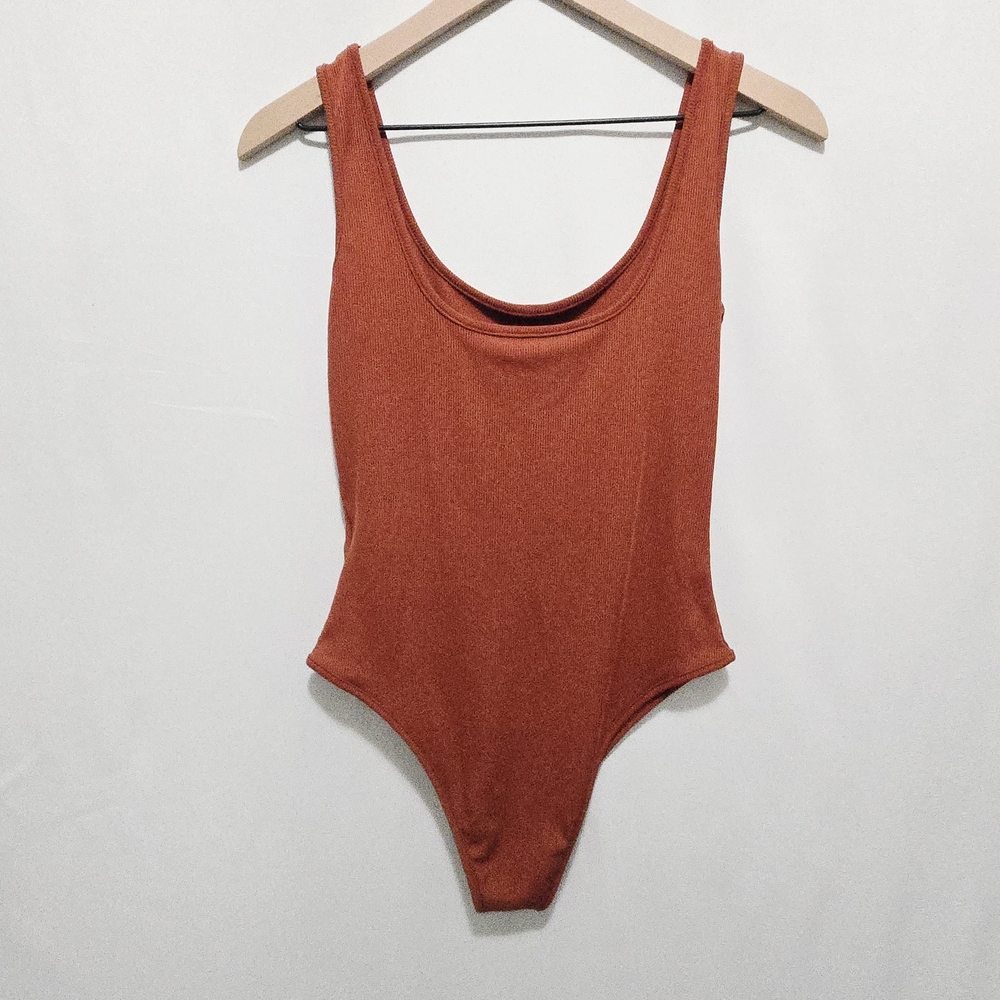 SHEIN Terracotta Women's Bodysuit
